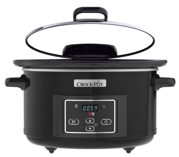 Crock-Pot CSC052X, Svart, Silver, Glas