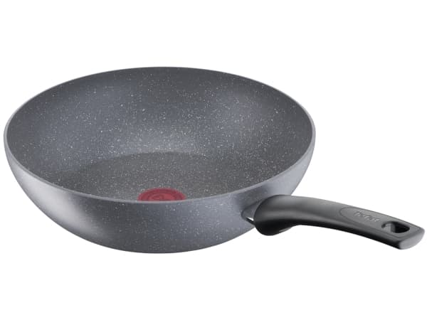 Tefal Healthy Chef G1501923, Pyöreä, Vokki-/öljyvokkipannu, Harmaa, 175 °C, Alumiini, Lämpöpiste