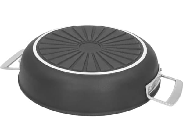 Deep pan titanium med 2 håndtak og lokk DEMEYERE Alu Pro 5 40851-176-0 - 28 cm