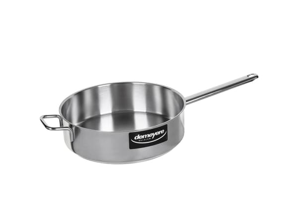 Demeyere Apollo Low straight sauté pan, Silver, Rostfritt stål, 4 l, 28 cm