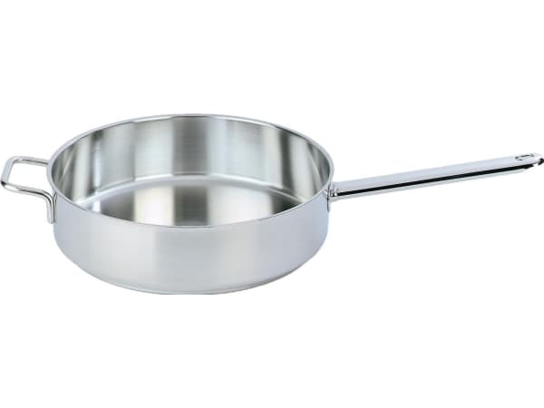 Demeyere Apollo Low straight sauté pan, Silver, Rostfritt stål, 4 l, 28 cm