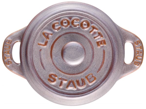 Staub Ceramique, Grytfrom, Rund, Keramiska, Keramiska, Grå, Emalj