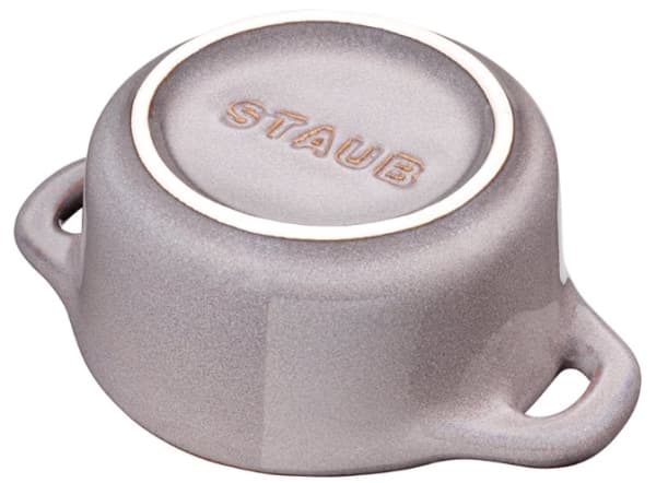 Staub Ceramique, Grytfrom, Rund, Keramiska, Keramiska, Grå, Emalj