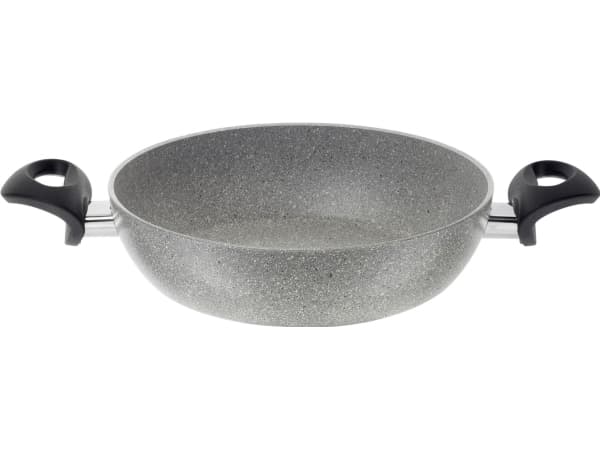 BALLARINI Ferrara syvä paistinpannu 2 kahvaa graniitti 24 cm FERG3K0.24D FERG3K0.24D