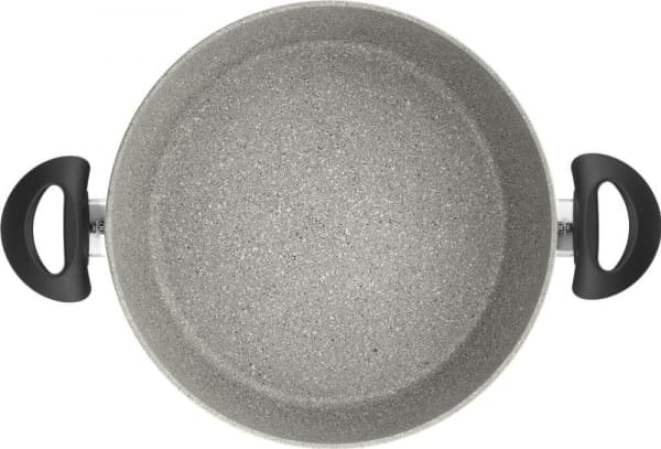 BALLARINI Ferrara dyb stegepande med 2 håndtag granit 24 cm FERG3K0.24D