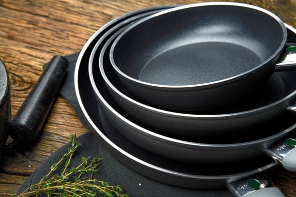 BALLARINI 75003-049-0, Rund, Allmän matlagning, Svart, 160 ° C, Gjuten aluminium, Thermo-Spot
