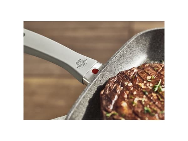BALLARINI 75002-941-0, Torg, Grillpanna, Grå, Granit, Gjuten aluminium, Thermo-Spot