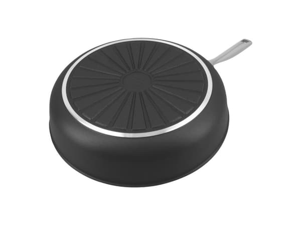 Demeyere Alu Pro 5, Rektangulær, All-bruk panne, Sort, Titan, 230 °C, Aluminium