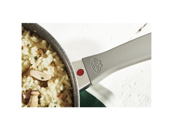 BALLARINI 75002-931-0, Pyöreä, Kuullotuspannu, Harmaa, Graniitti, Alumiini, 3,4 L