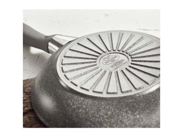 BALLARINI 75002-931-0, Pyöreä, Kuullotuspannu, Harmaa, Graniitti, Alumiini, 3,4 L