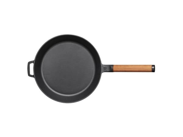 Fiskars 1026571, Rund, All-bruk panne, Sort, Tre, 270 °C, Støpejern, 5,5 mm