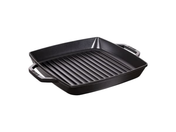 Staub 40511-683-0, Rektangulär, Grillpanna, Svart, Emalj, Gjutjärn, Frankrike