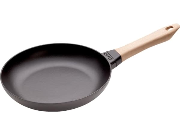 STAUB stegepande i støbejern med træhåndtag 40511-951-0 - 24 cm