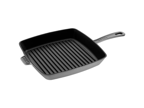 ZWILLING Staub, firkant, Grillpanne, Grå, Emalje, -20 °C, 260 °C