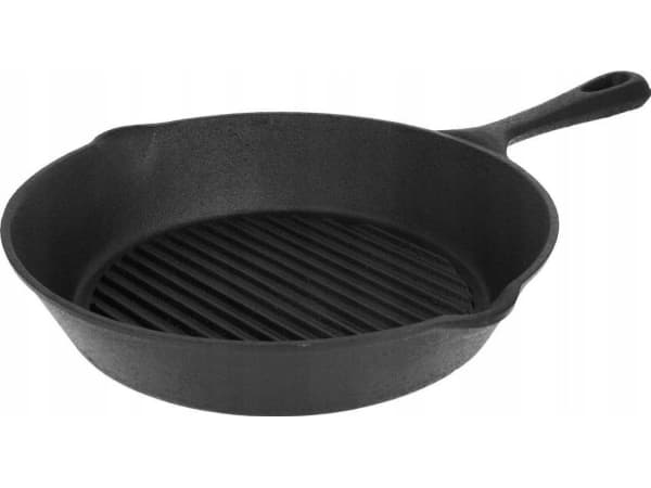 Brunbeste Støpejernsstekepanne, 26 cm (BB-2653)