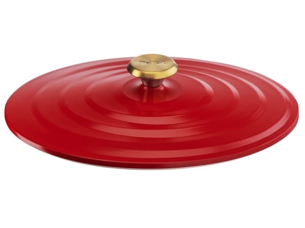 Tefal Air E2548904, 5,7 L, Ovaali, Punainen, Valettu alumiini, Keraaminen, Punainen
