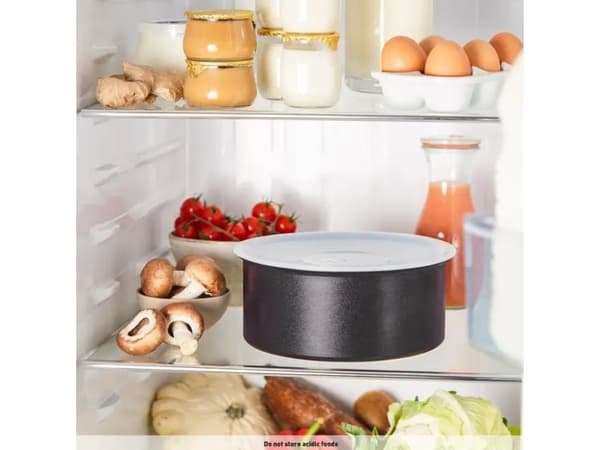 Tefal L39719, Wokpanna, Svart, Gjuten aluminium, Titan, Thermo-Spot, Löstagbar