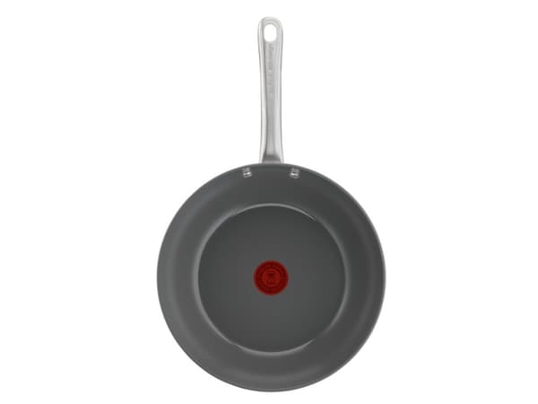 Tefal Renew+ C42419, Rund, Wokpanna, Grå, Keramiska, Gjuten aluminium, 3,67 l