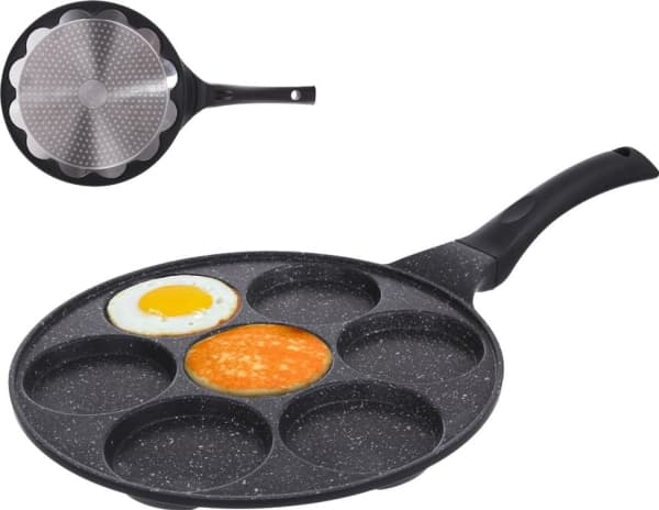 Pan Orion Keptuve for egg/pannekaker 7 hull GRANDE universal