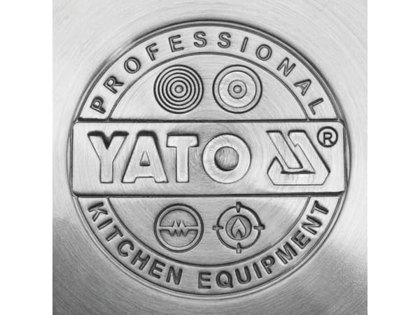 Yato YG-00004, 15,4 l, Rund, Rostfritt stål, Rostfritt stål, Gjuten aluminium, Rostfritt stål