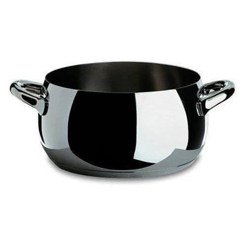 En Alessi Mami 18-tums gryta i rostfritt stål...