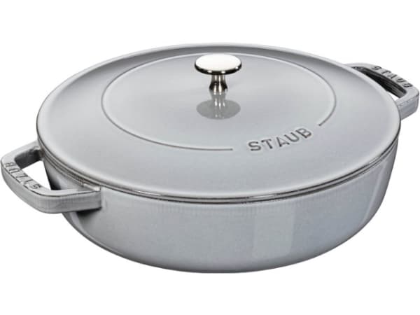 ZWILLING STAUB BRAISERS, Rund, Sautépanne, Grå, Emalje, -20 °C, 240 °C