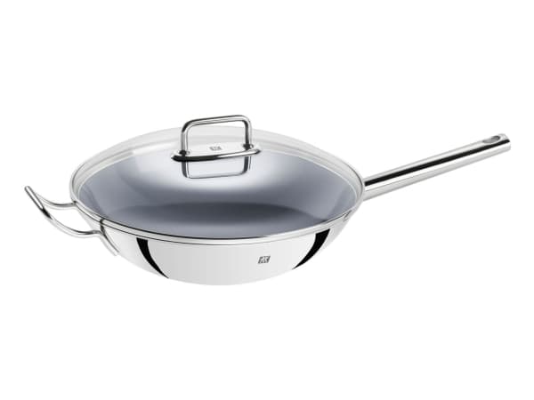 Zwilling 40992-032-0 Wok 32 cm, ruostumaton teräs, hopea