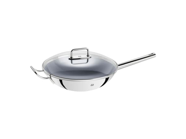 Zwilling 40992-032-0 Wok 32 cm, ruostumaton teräs, hopea
