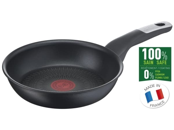 Tefal Unlimited G2550272, Oval, All-bruk panne, Svart, Titan, 175 °C, 1,257 l