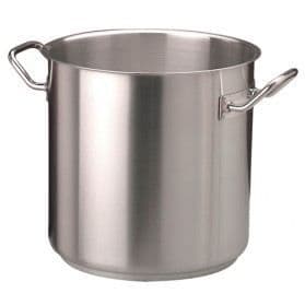 Catering i rostfritt stål - utan lock - D: 32 cm