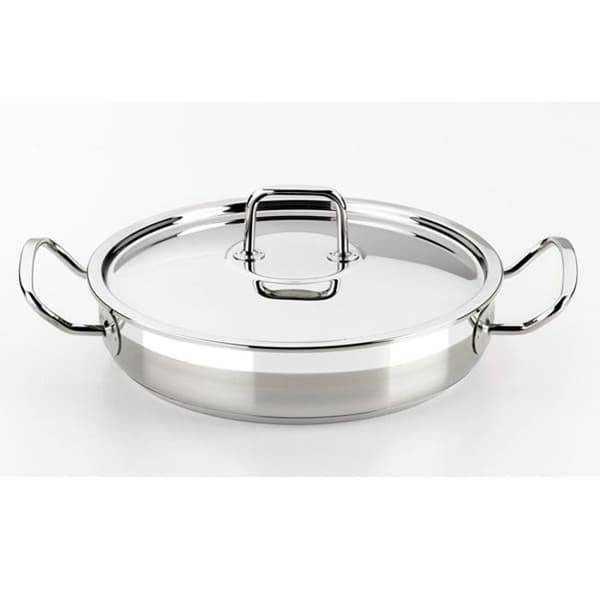 BRA Profesional Ugnsform med lock i 18/10 rostfritt stål 26 cm - A340556