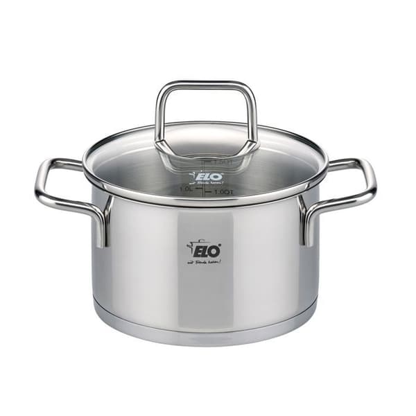 Faitout i rostfritt stål 12 cm 0,6 liter Elo Citrin