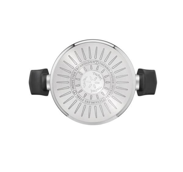 Tefal Rostfri kastrull 22cm + glaslock - e3016104