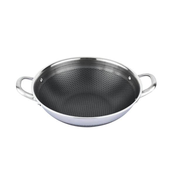 Wokpanna av Rostfritt Stål - Non stick