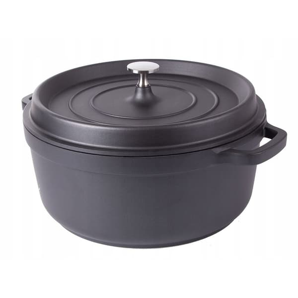 Stuing med lokk - aluminium - 6,6 l