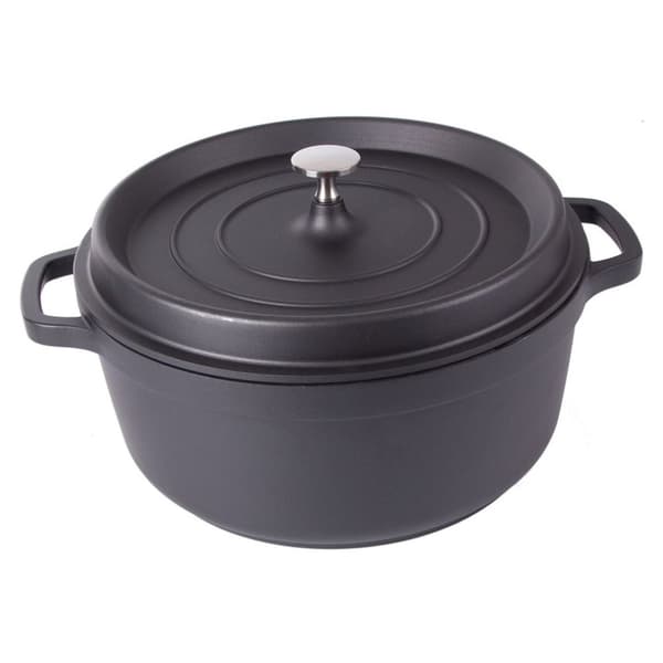 Stuing med lokk - aluminium - 6,6 l