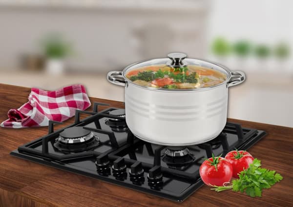 SEMIOALA INOX+CAPAC, 26x14,5CM,7L, MYRA