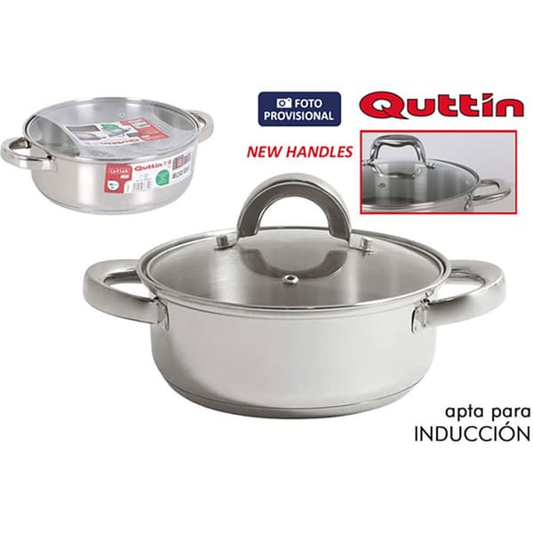 Quttin Stål Stål Induktion 22 Cm New Caesar Søvfarvet