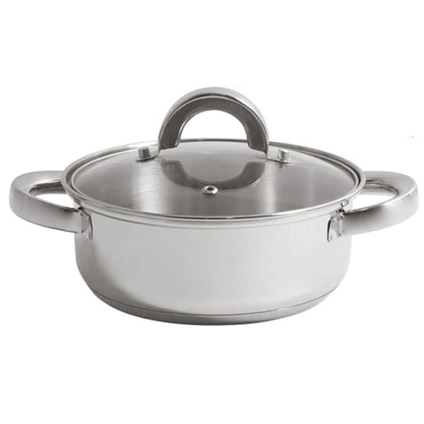 Quttin Teräs Teräs Induktio 30 Cm New Caesar Hopeinen