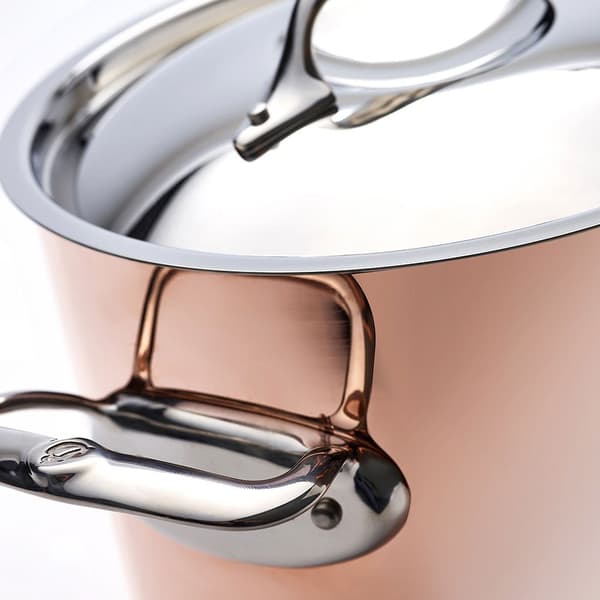 De Buyer Prima Matera Saucepot Extra High 20 Cm Ind Søvfarvet