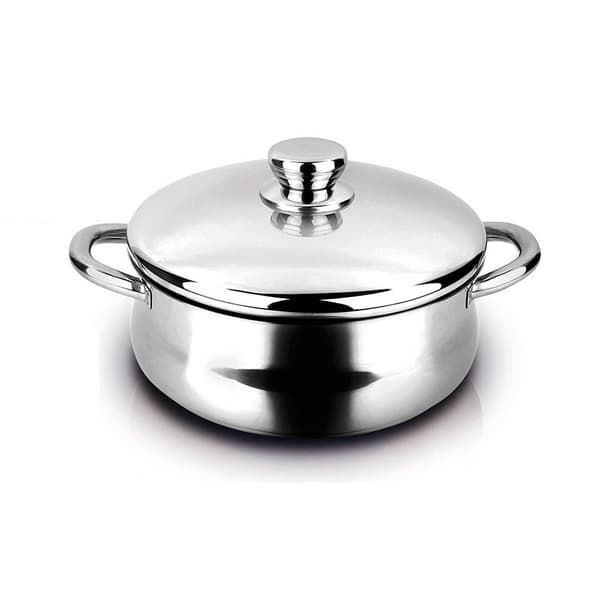 Fagor Pan Med Lock Silverinox 20 Centimeter Silver