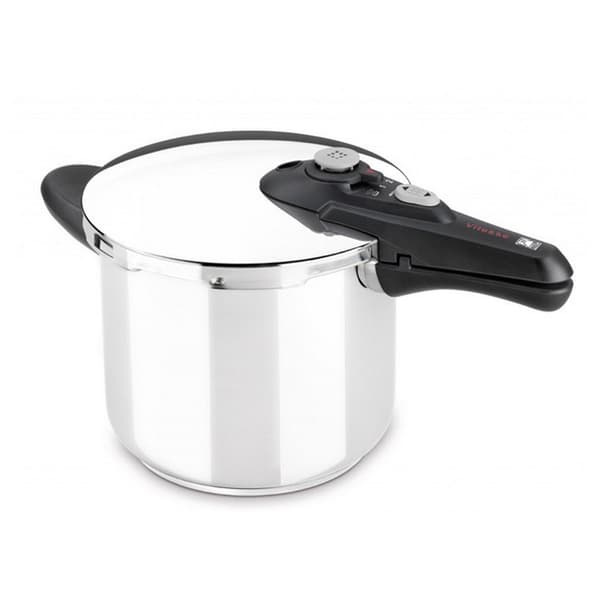 Bra Pot Vitesse 9l Hopeinen