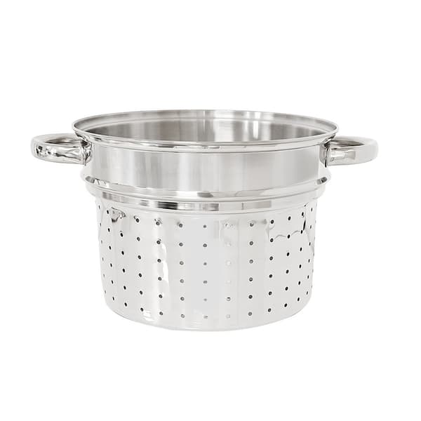 Kasserolle med Sil - Rustfritt Stål - 7,5 L