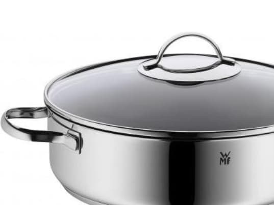 WMF 0761406380, Rostfritt stål, Rostfritt stål, Glas, Keramiska, gas, Induktion