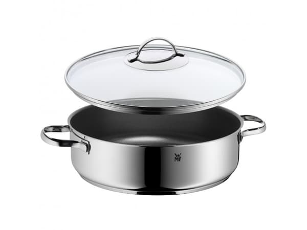 WMF 0761406380, Rostfritt stål, Rostfritt stål, Glas, Keramiska, gas, Induktion