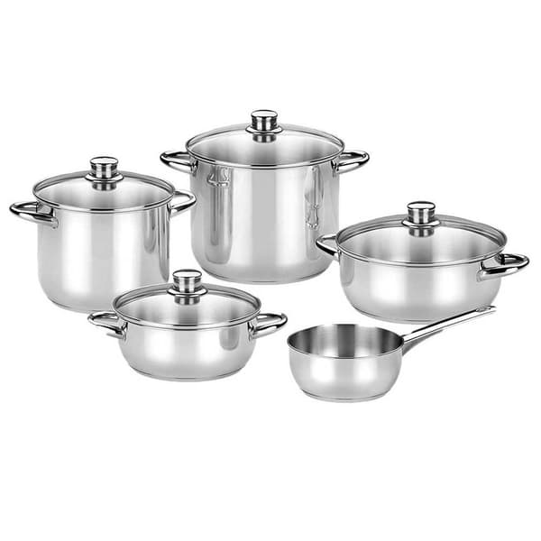 Bra Köksredskap Monix Optima 5 Enheter Silver