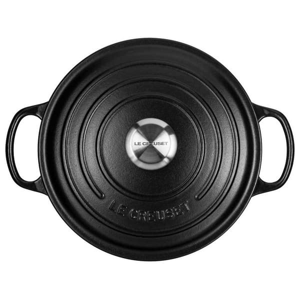 Le Creuset Kastrull Signature 24 Cm Svart