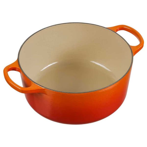 Le Creuset Kasserolle Signature 24 Cm Gylden