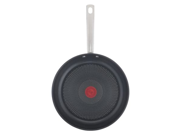Tefal Virtuoso E49104, Pyöreä, Monikäyttöinen paistinpannu, Musta, Ruostumaton teräs, Titanium Pro, 250 °C, Ruostumaton teräs