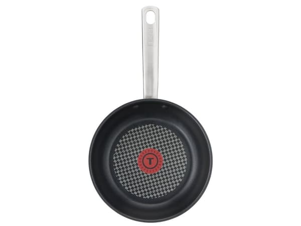 Tefal Virtuoso E49104, Pyöreä, Monikäyttöinen paistinpannu, Musta, Ruostumaton teräs, Titanium Pro, 250 °C, Ruostumaton teräs